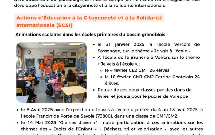 Rapport d'activité 2025