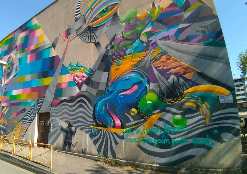 PSI Grenoble -fresque